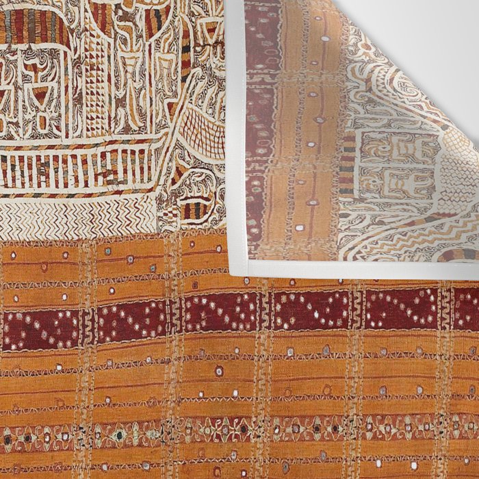 Tapis Lampong South Sumatra Indonesian Wrap for Woman Print Wall Tapestry Gallery Image 3