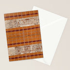Tapis Lampong South Sumatra Indonesian Wrap for Woman Print Stationery Card Gallery Image 2