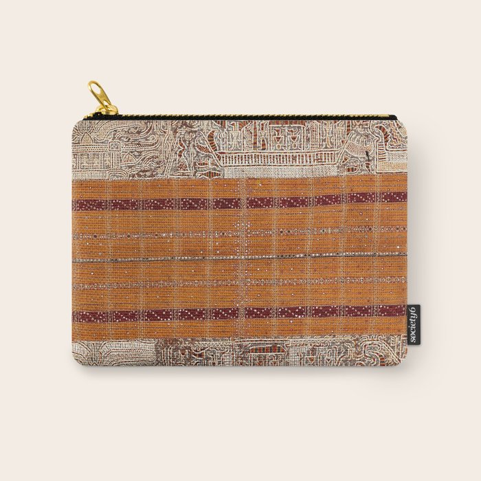 Tapis Lampong South Sumatra Indonesian Wrap for Woman Print Carry All Pouch Gallery Image 1