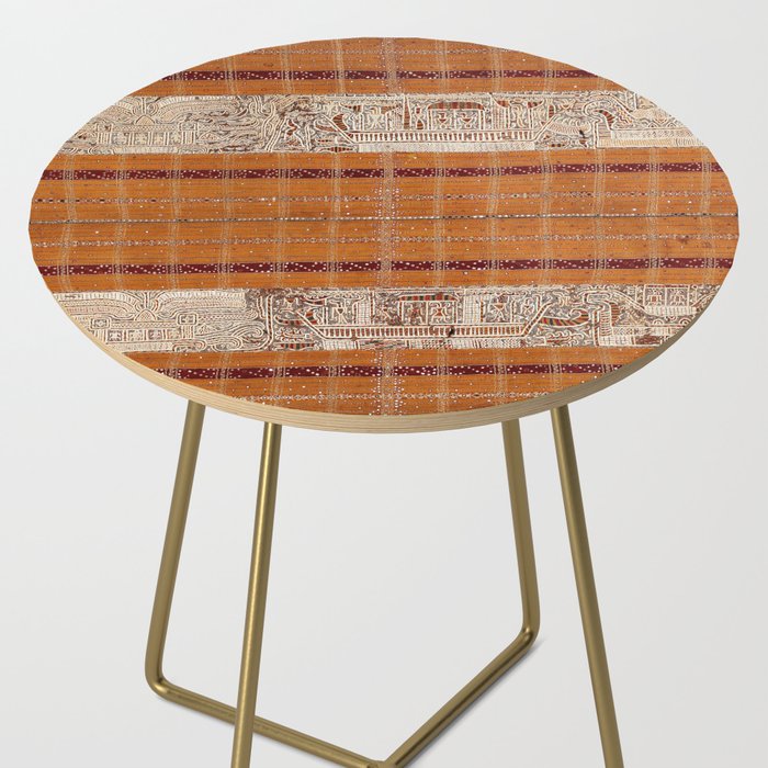 Tapis Lampong South Sumatra Indonesian Wrap for Woman Print Side Table Gallery Image 2