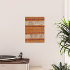 Tapis Lampong South Sumatra Indonesian Wrap for Woman Print Poster Gallery Image 2