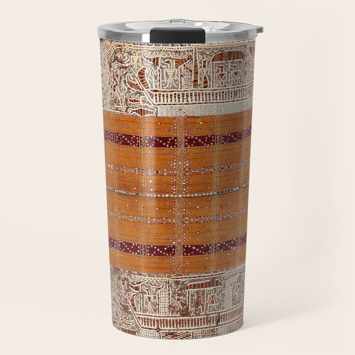 Tapis Lampong South Sumatra Indonesian Wrap for Woman Print Travel Mug Gallery Image 1