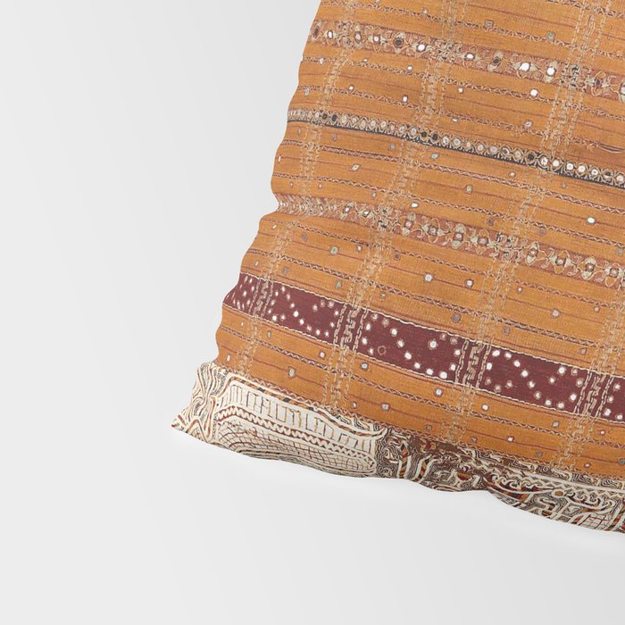 Tapis Lampong South Sumatra Indonesian Wrap for Woman Print Pillow Sham Gallery Image 4