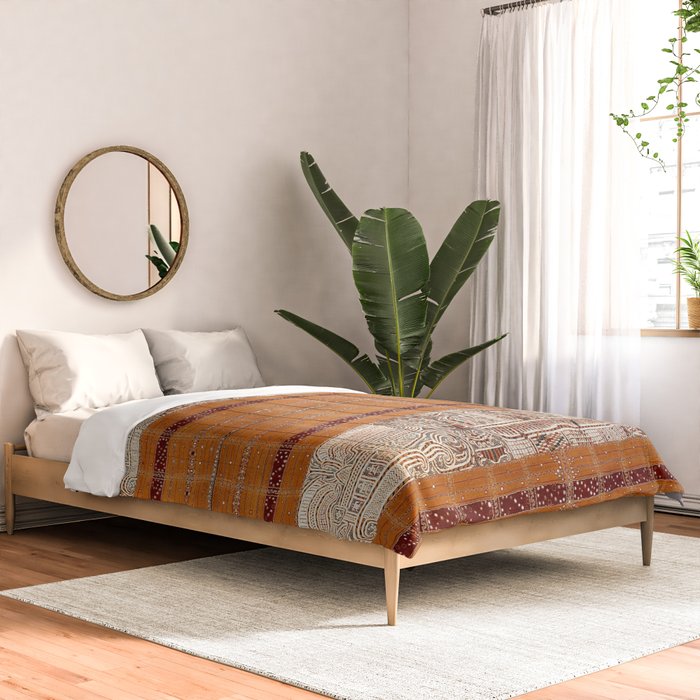 Tapis Lampong South Sumatra Indonesian Wrap for Woman Print Comforter Gallery Image 2