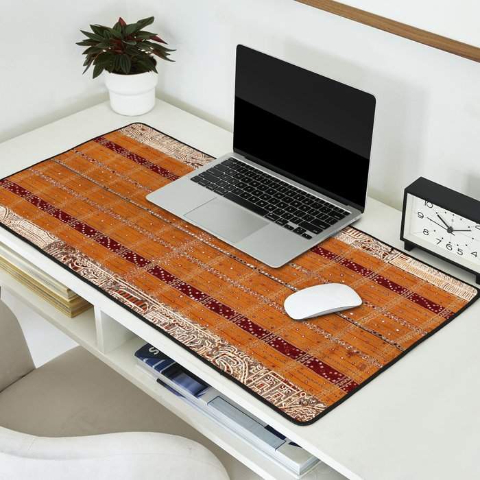 Tapis Lampong South Sumatra Indonesian Wrap for Woman Print Desk Mat Gallery Image 2