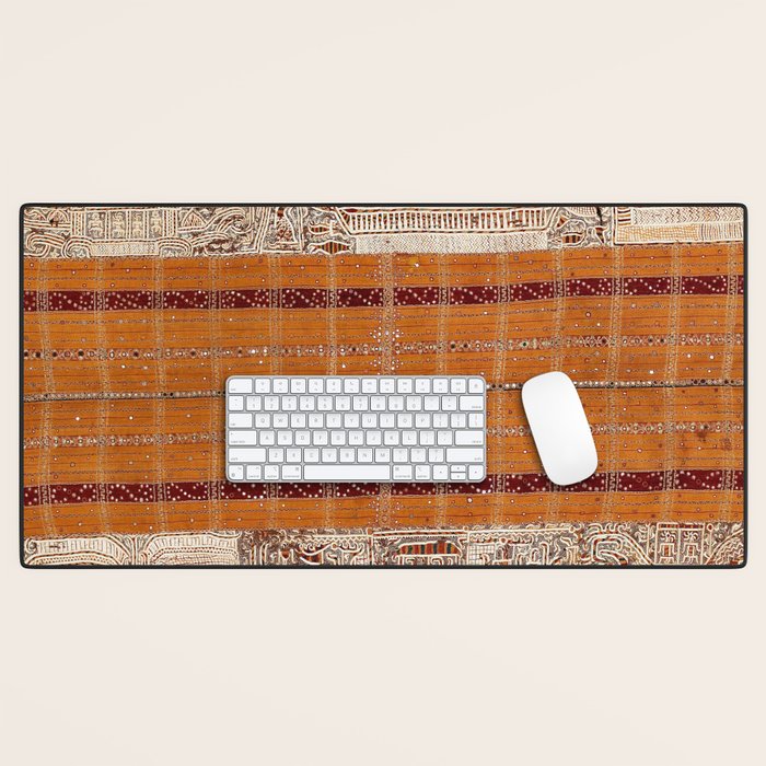 Tapis Lampong South Sumatra Indonesian Wrap for Woman Print Desk Mat Gallery Image 1
