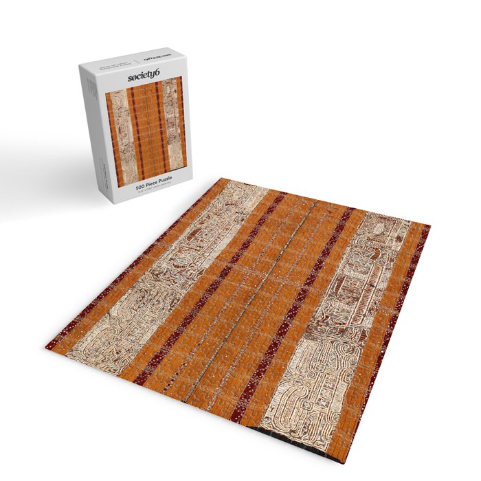Tapis Lampong South Sumatra Indonesian Wrap for Woman Print Jigsaw Puzzle Gallery Image 2