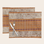 Tapis Lampong South Sumatra Indonesian Wrap for Woman Print Placemat Gallery Image 1