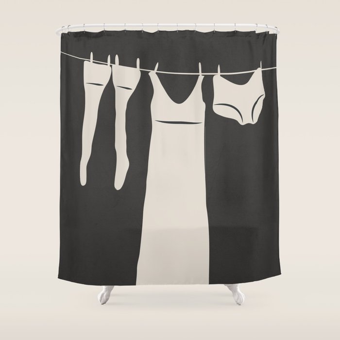 Laundry day Shower Curtain Gallery Image 1