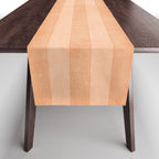 STRIPES - 004 - peach Table Runner Gallery Image 1