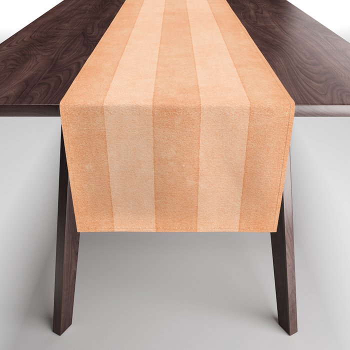 STRIPES - 004 - peach Table Runner Gallery Image 1