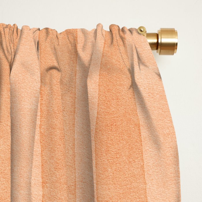 STRIPES - 004 - peach Window Curtain Gallery Image 2