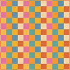 Checkered Multicolor Pattern XXXVII Colorful Summer Coffee Mug Gallery Image 2