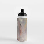 Gentle Beauty [2] - an elegant acrylic piece in deep purple, red, gold, and white Water Bottle Gallery Image 2