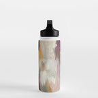 Gentle Beauty [2] - an elegant acrylic piece in deep purple, red, gold, and white Water Bottle Gallery Image 3