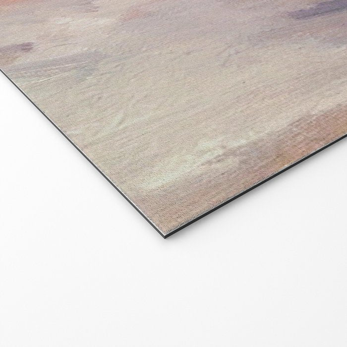 Gentle Beauty [2] - an elegant acrylic piece in deep purple, red, gold, and white Welcome Mat Gallery Image 2