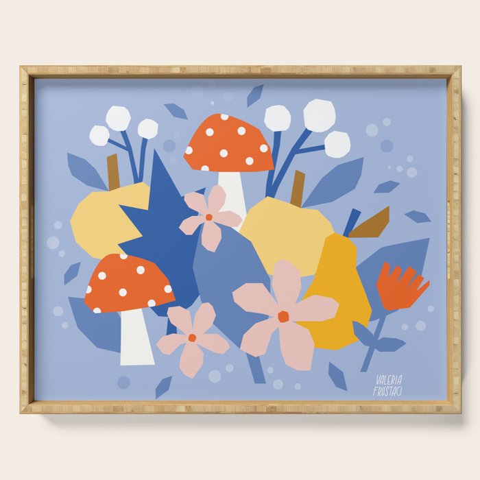 Autumn Composition Serving Tray Gallery Image 1