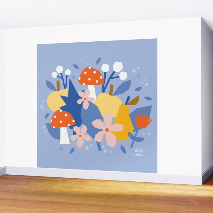 Autumn Composition Wall Mural Gallery Image 2
