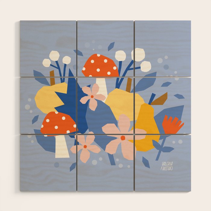 Autumn Composition Wood Wall Art Gallery Image 1