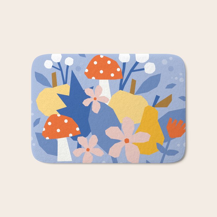 Autumn Composition Bath Mat Gallery Image 1