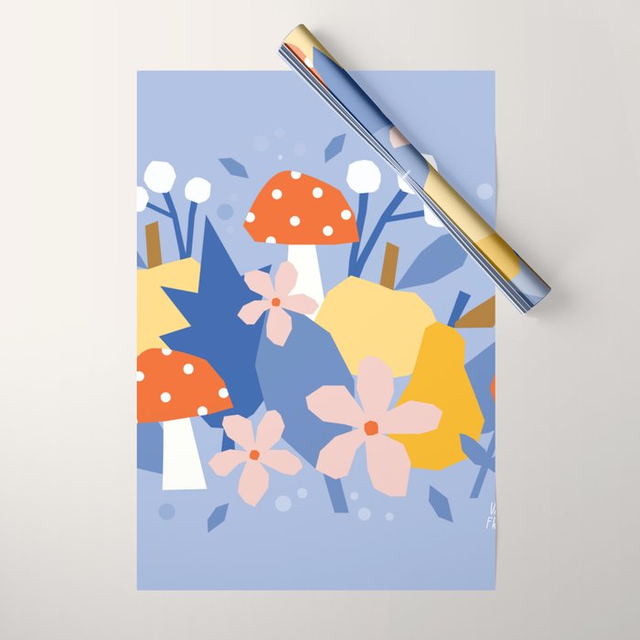 Autumn Composition Wrapping Paper Gallery Image 1