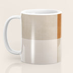 Neutral Tones Soft Colors Geometric Artwork Coffee Mug Gallery Image 3