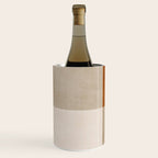 Neutral Tones Soft Colors Geometric Artwork Wine Chiller Gallery Image 2