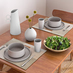 Neutral Tones Soft Colors Geometric Artwork Placemat Gallery Image 2
