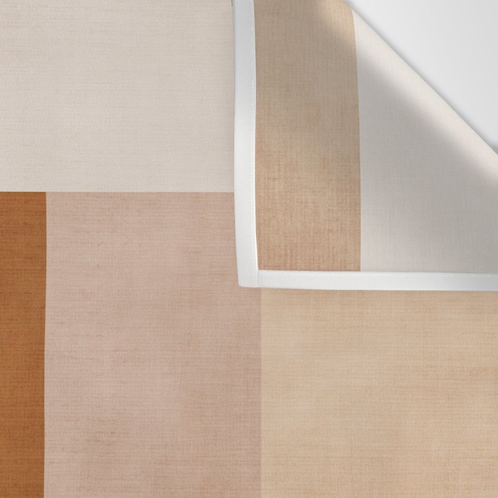 Neutral Tones Soft Colors Geometric Artwork Wall Tapestry Gallery Image 3