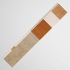 Neutral Tones Soft Colors Geometric Artwork Table Runner Gallery Image 3