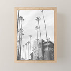 The Beverly Hills Hotel | California Travel Photography | Black and White Photo Print Mini Art Print Gallery Image 1