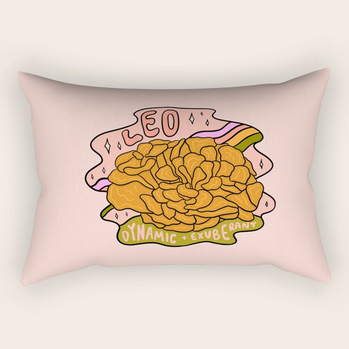 Leo Mushroom Rectangular Pillow Gallery Image 1