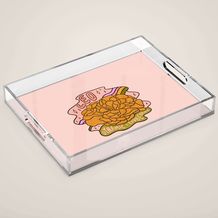 Leo Mushroom Acrylic Tray Gallery Image 1