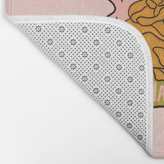 Leo Mushroom Bath Mat Gallery Image 2