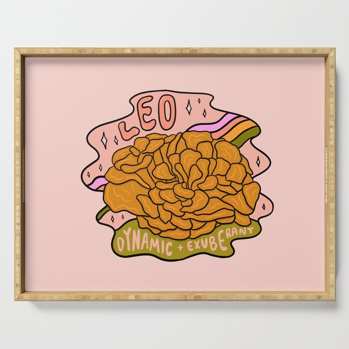 Leo Mushroom Serving Tray Gallery Image 1