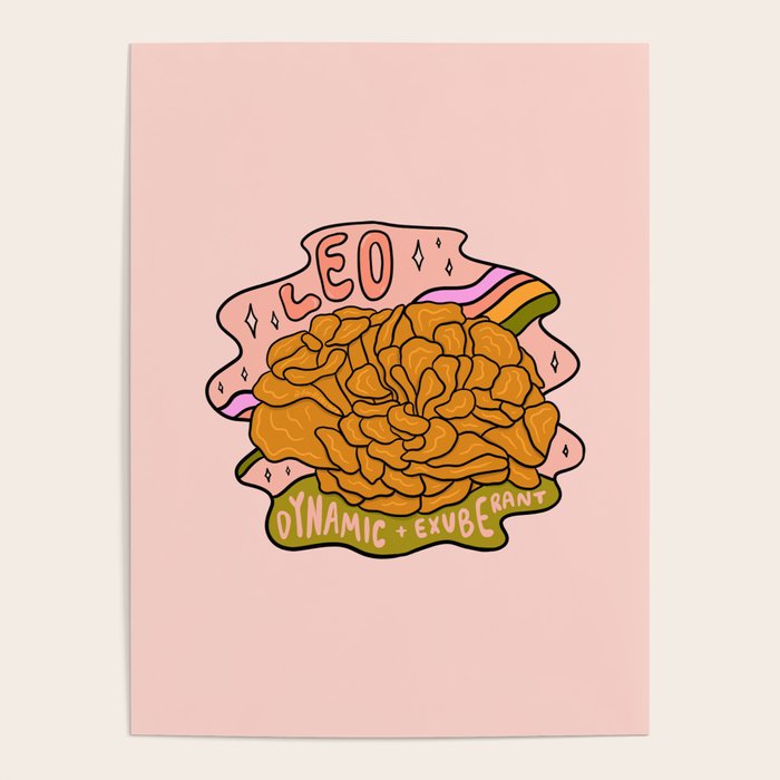 Leo Mushroom Poster Gallery Image 1