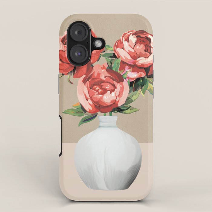 Vase of Flowers 4 iPhone Case Gallery Image 1