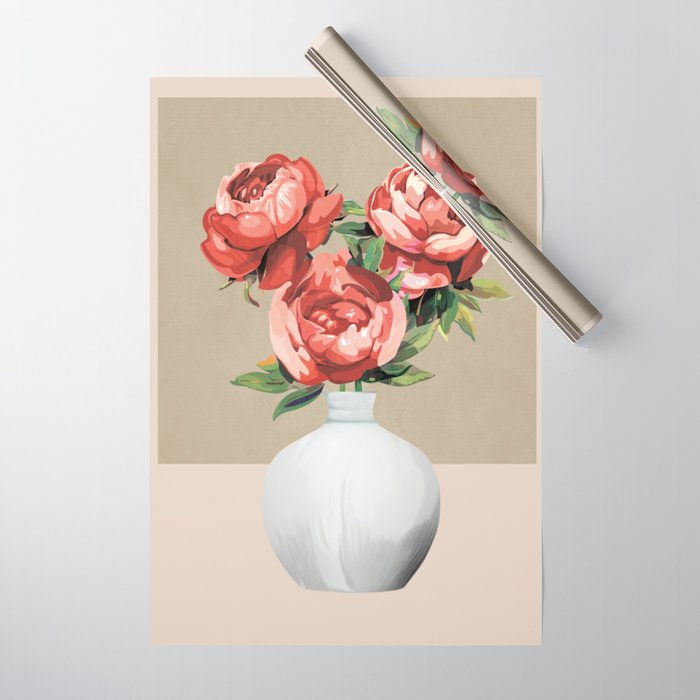 Vase of Flowers 4 Wrapping Paper Gallery Image 1