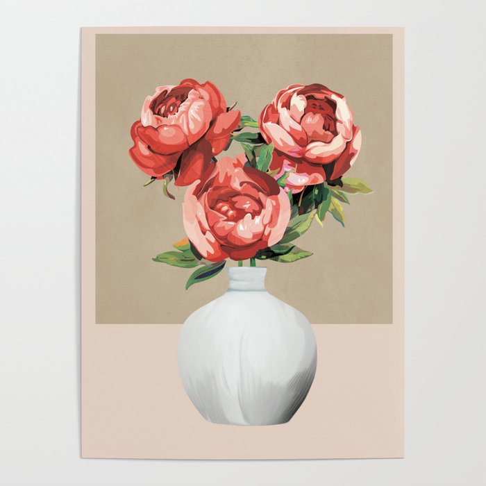 Vase of Flowers 4 Poster Gallery Image 1