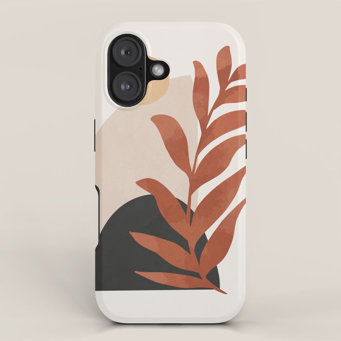 Abstract Art /Minimal Plant 9 iPhone Case Gallery Image 1