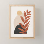 Abstract Art /Minimal Plant 9 Mini Art Print Gallery Image 1