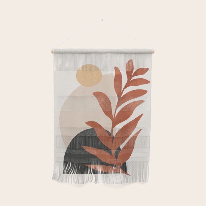 Abstract Art /Minimal Plant 9 Wall Hanging Gallery Image 1