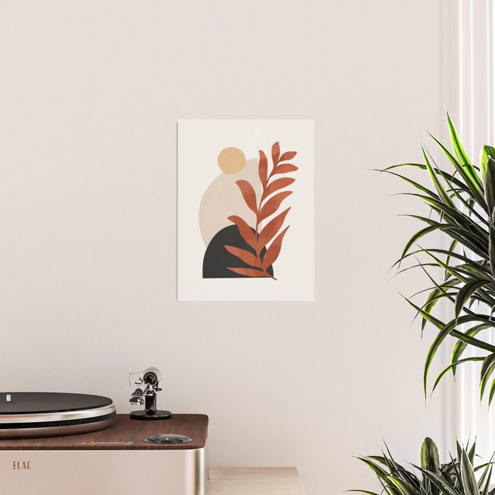 Abstract Art /Minimal Plant 9 Poster Gallery Image 2