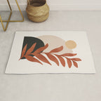 Abstract Art /Minimal Plant 9 Rug Gallery Image 1