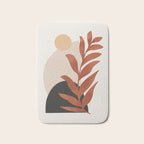 Abstract Art /Minimal Plant 9 Bath Mat Gallery Image 1