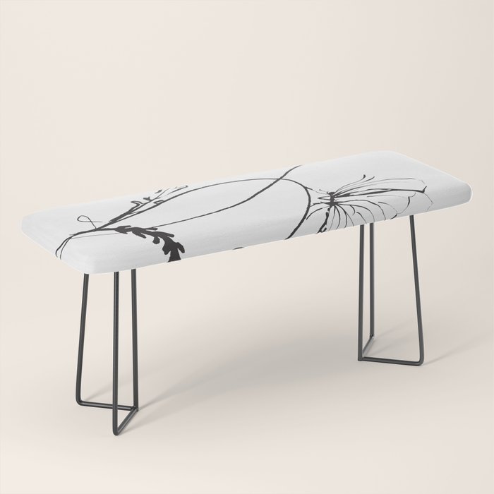 Butterfly on a little flower 5 Bench Gallery Image 1