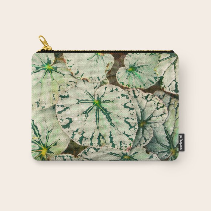 Begonia Leaf Carry All Pouch Gallery Image 1