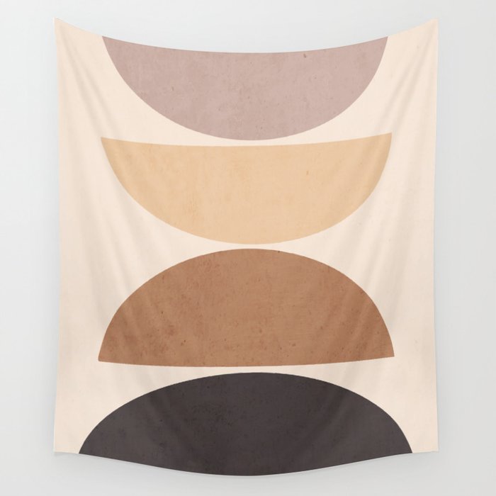 Abstract Art  Shapes 30 Wall Tapestry Gallery Image 4