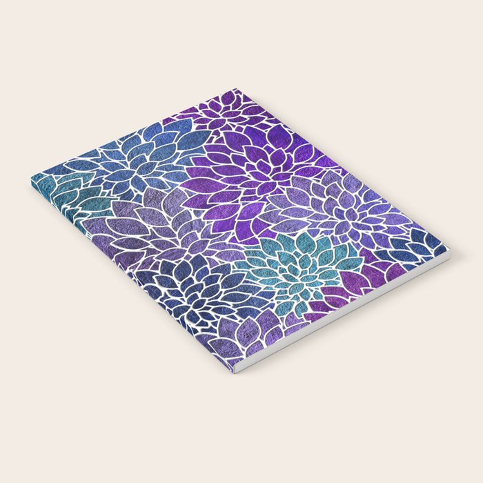 Floral Abstract 22 Notebook Gallery Image 2
