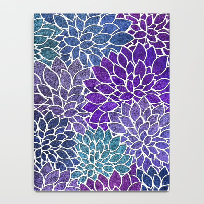 Floral Abstract 22 Notebook Gallery Image 4